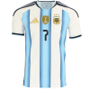 Rodrigo De Paul Argentina 26/27 Authentic Home Jersey